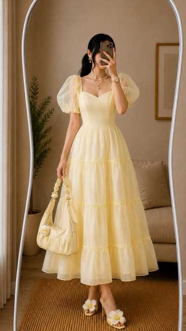 Dress	one	pc	(Cotton)