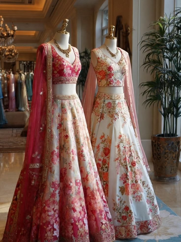 Lehenga	2	Pc.	-	Heavy